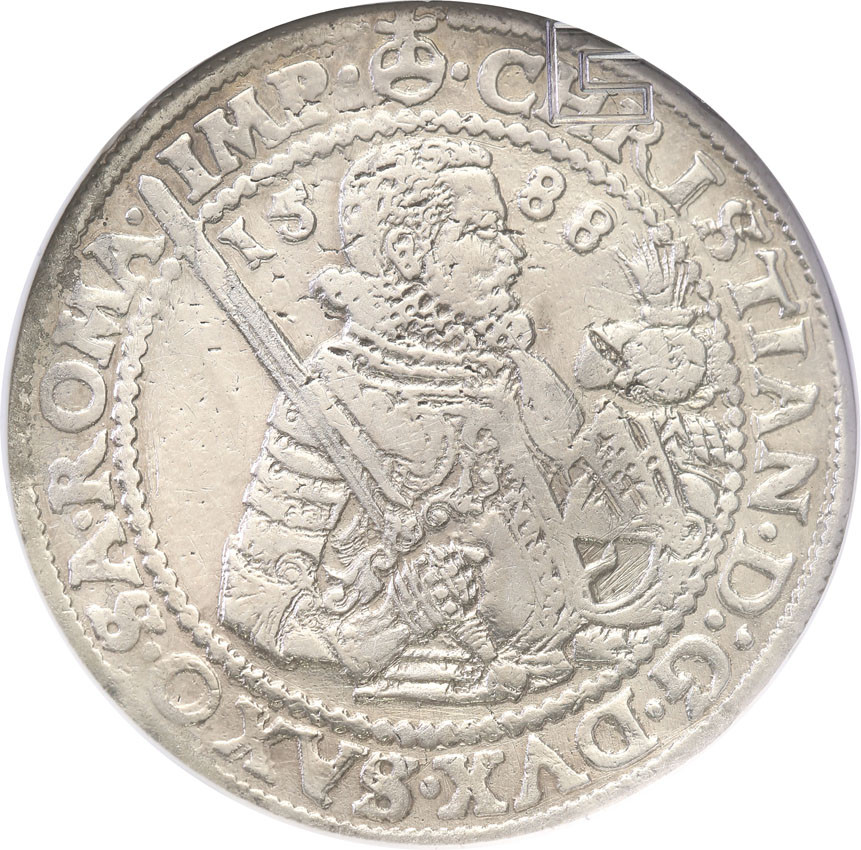 Niemcy, Saksonia. Krystian I. Talar 1588 HB, Drezno